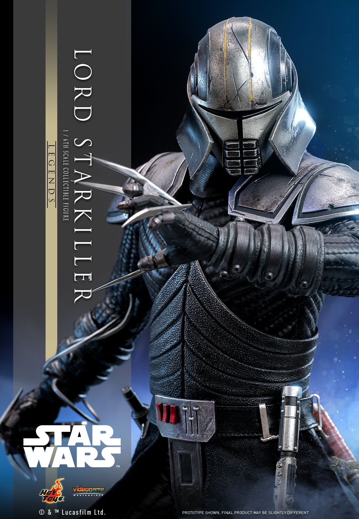 Pre-Order Hot Toys Star Wars Lord Starkiller Sixth Scale Figure VGM63